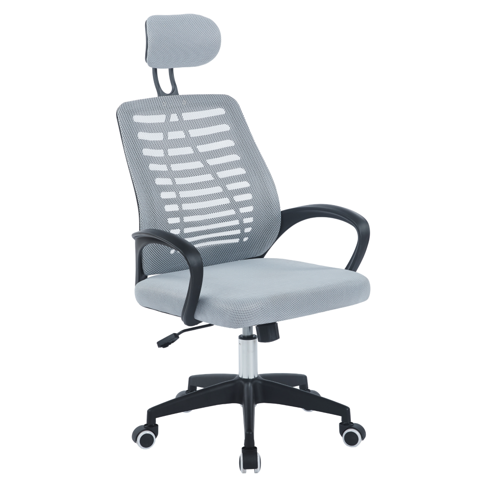 Scaun de birou, gri/negru, EDRED