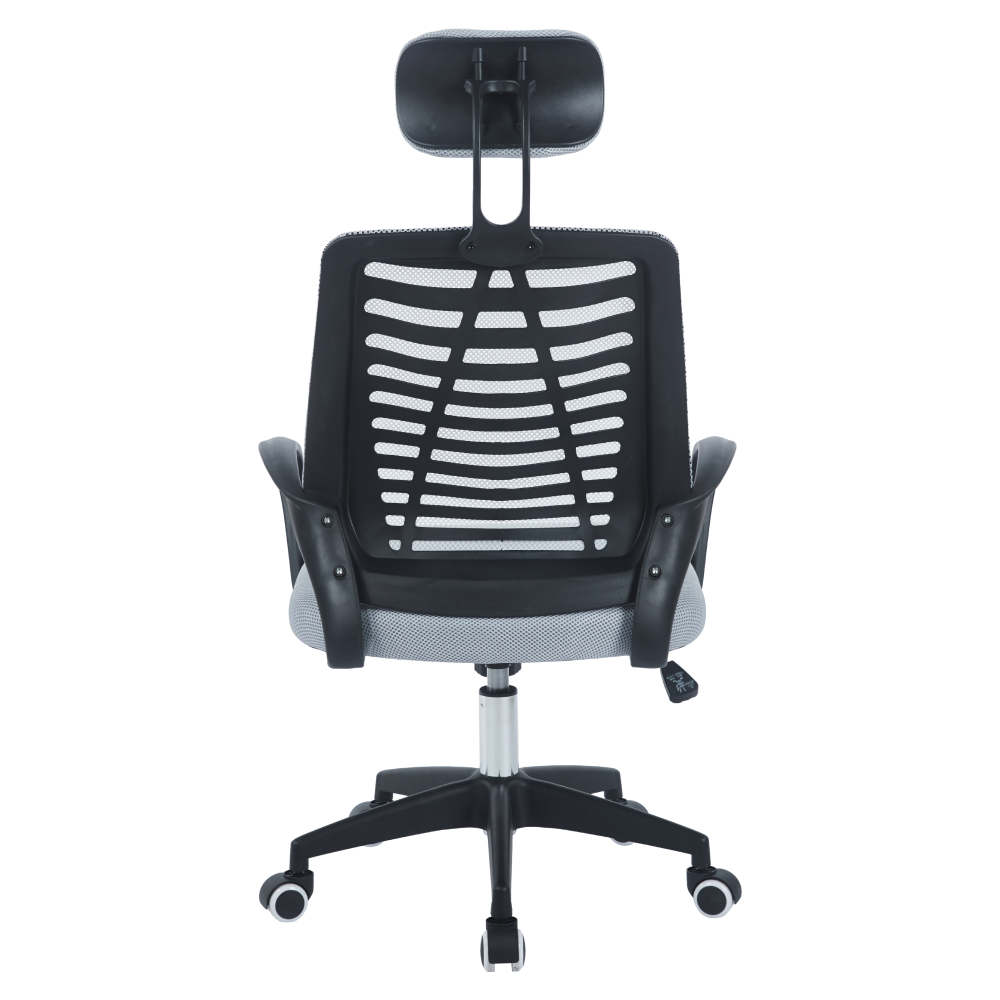 Scaun de birou, gri/negru, EDRED