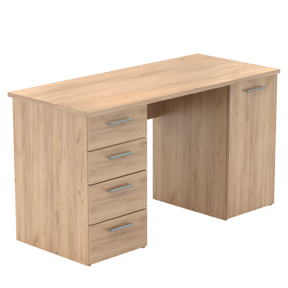 Masă birou, stejar artisan, EUSTACH