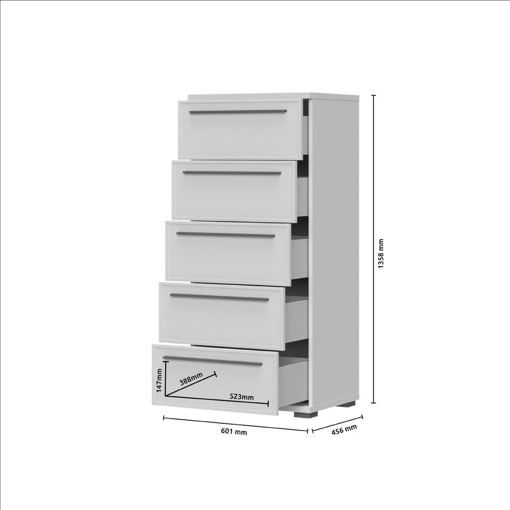 OPERA comoda cu 5 sertare F5/ OP, 60 x 45 x 135 cm
