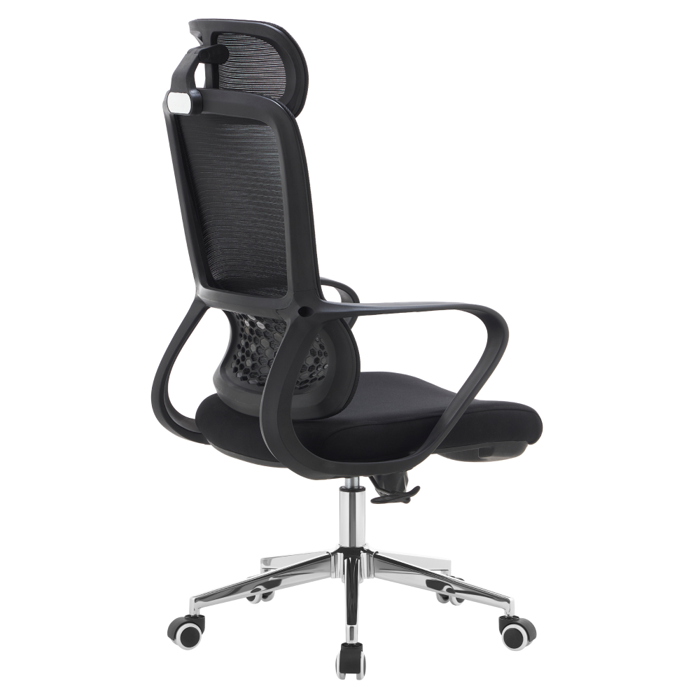 Fotoliu de birou, negru, FOSTER TYP 1