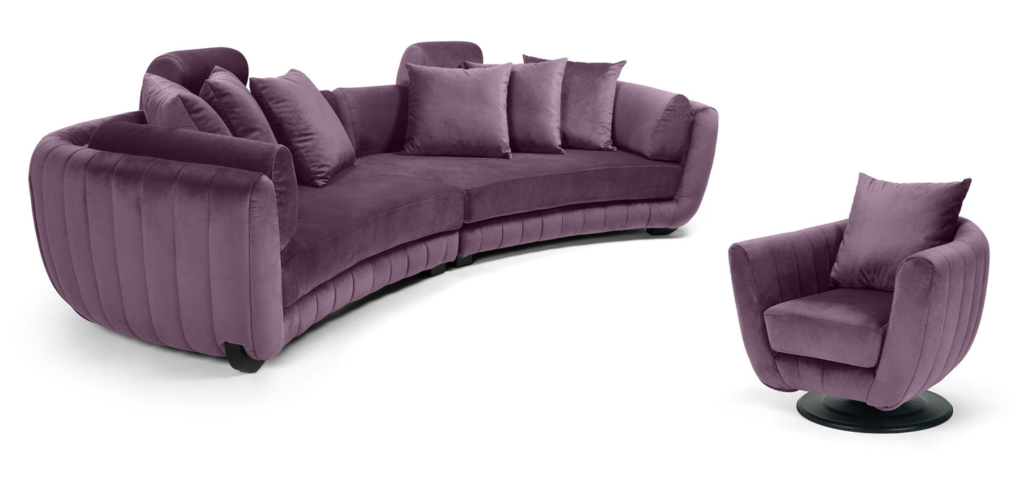 Canapea HAVANA matlasată, 4 locuri