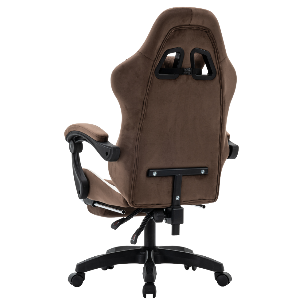 Scaun de birou/gaming, maro/alb, HOSPO