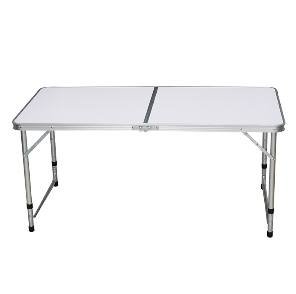 Masă de camping pliabilă, 120 cm, aluminiu/MDF, KEPI TYP 1