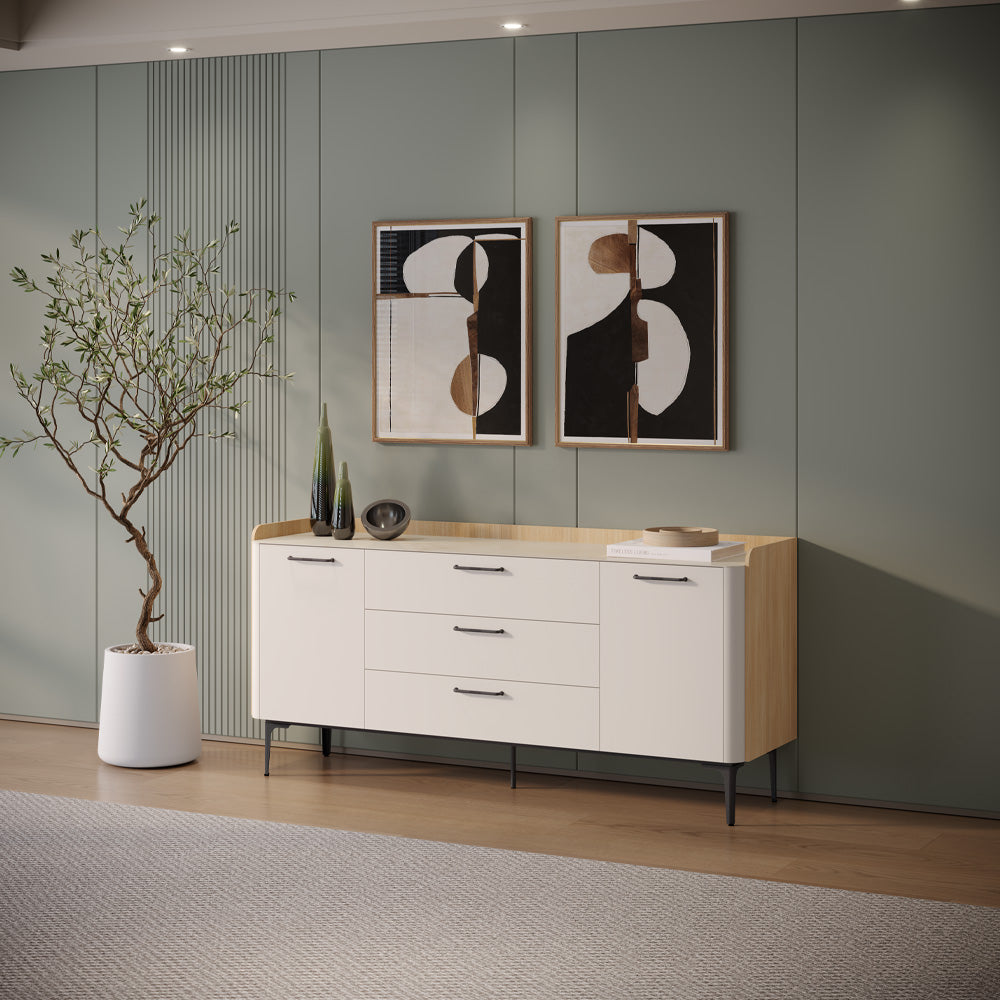 AIR Comoda 2 usi 3 sertare K23/AI, 176 x 47 x 82 cm