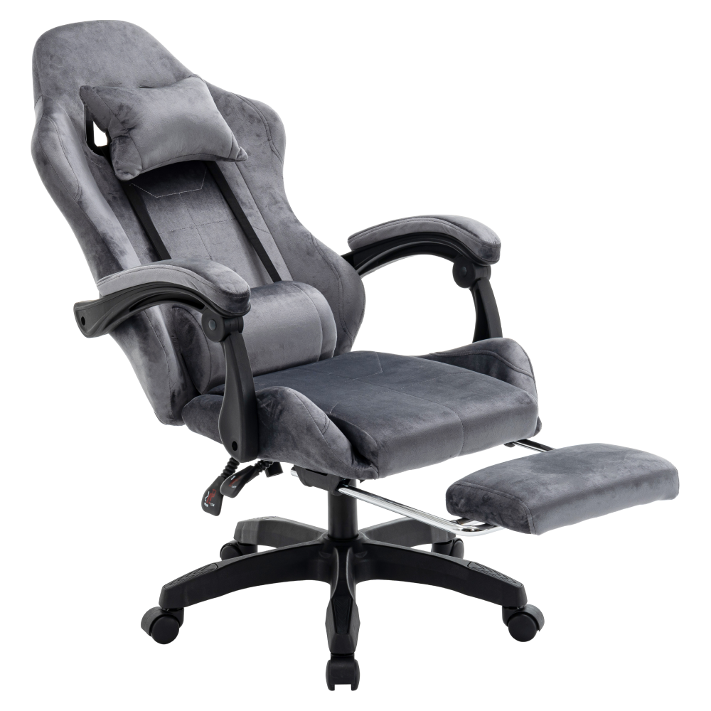 Scaun de birou/gaming, gri, LOPES