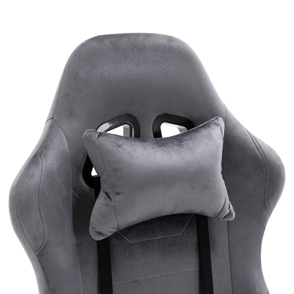 Scaun de birou/gaming, gri, LOPES