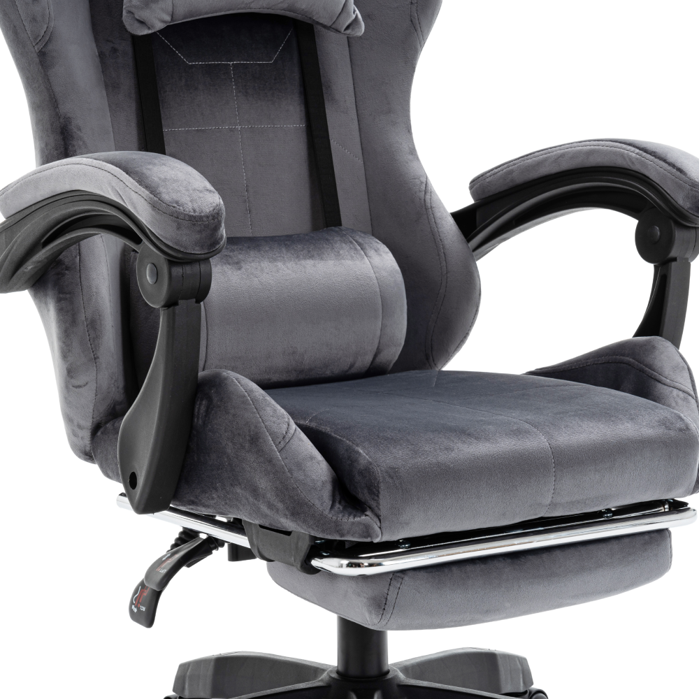 Scaun de birou/gaming, gri, LOPES