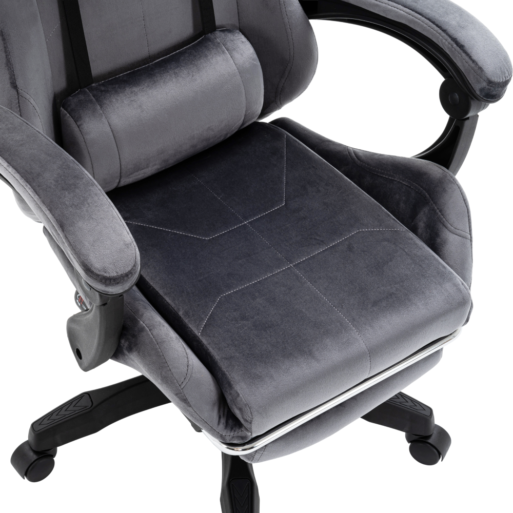 Scaun de birou/gaming, gri, LOPES