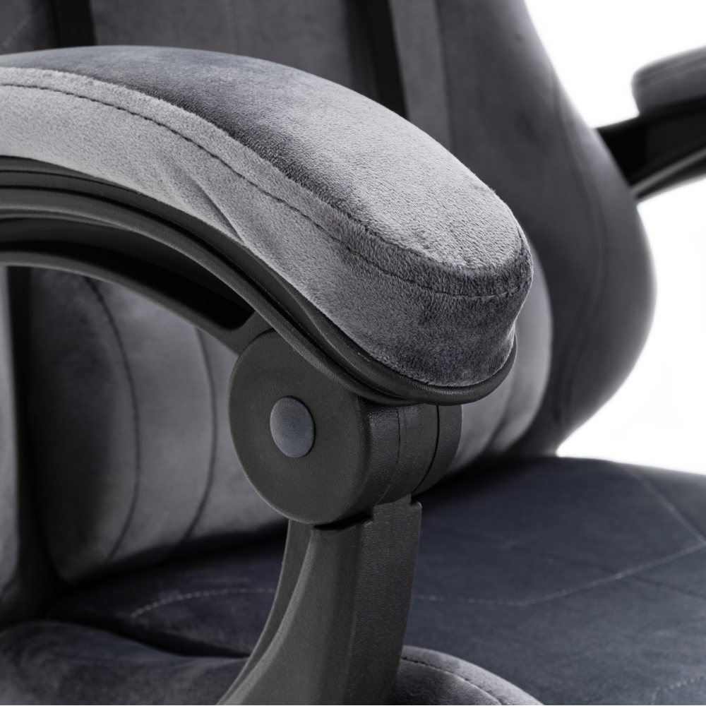 Scaun de birou/gaming, gri, LOPES