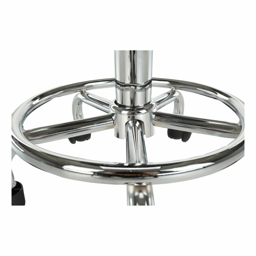 Scaun, negru/crom, MABEL 4 NEW