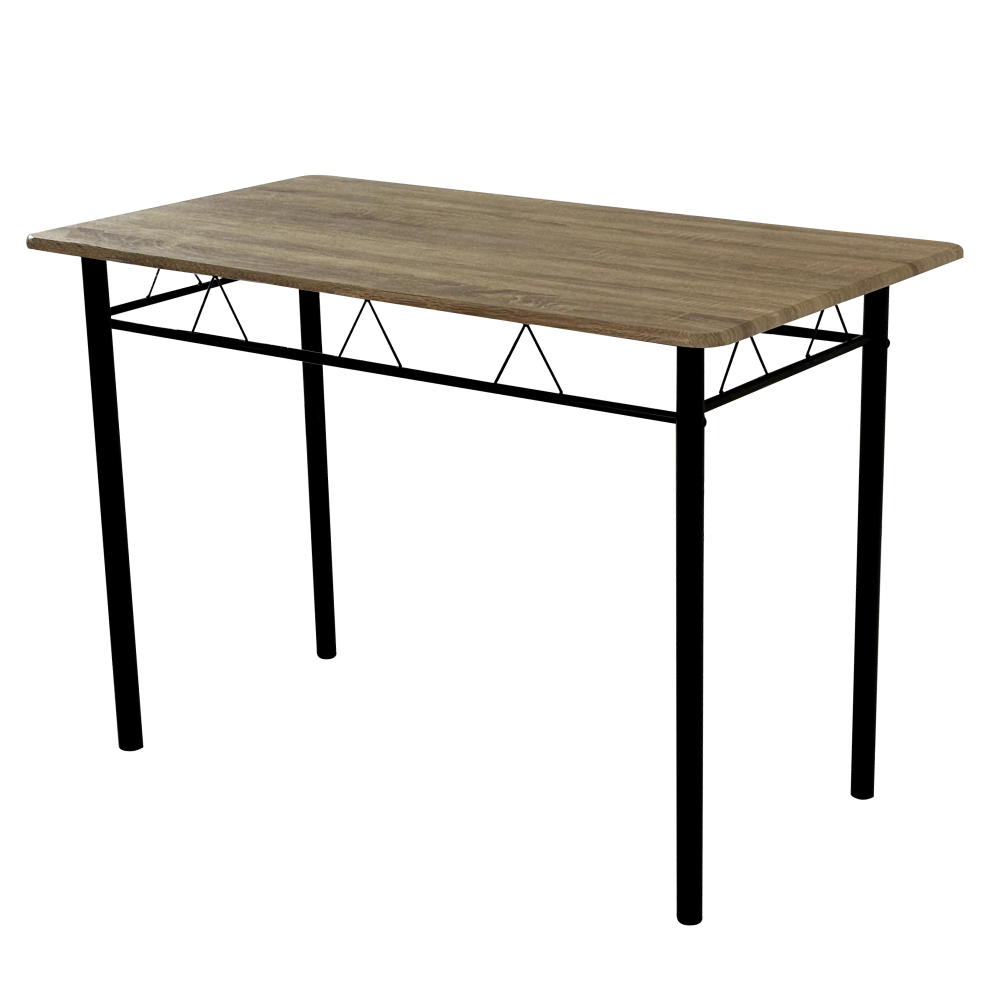 Set de sufragerie 1+4, stejar sonoma/negru, MAKO