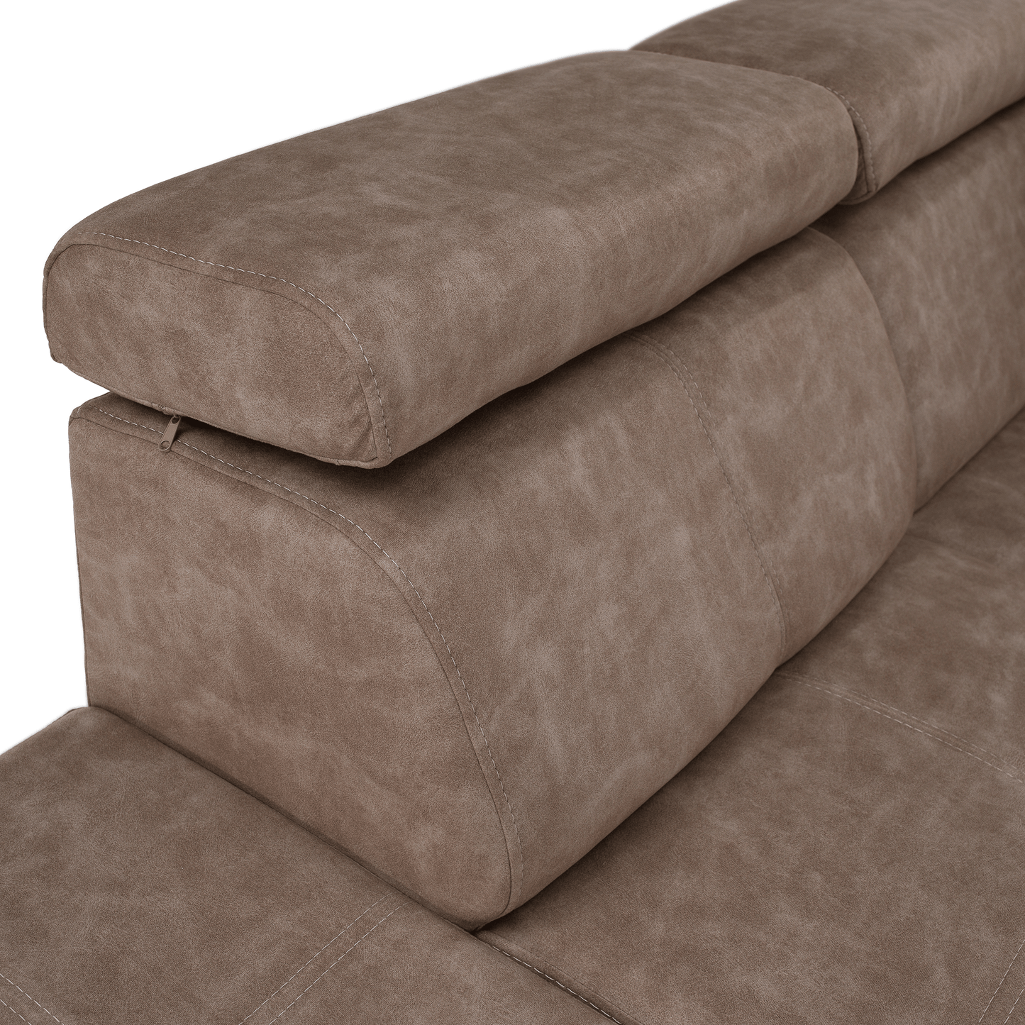 Set canapea, bej, pe stânga, MALAGA BIG