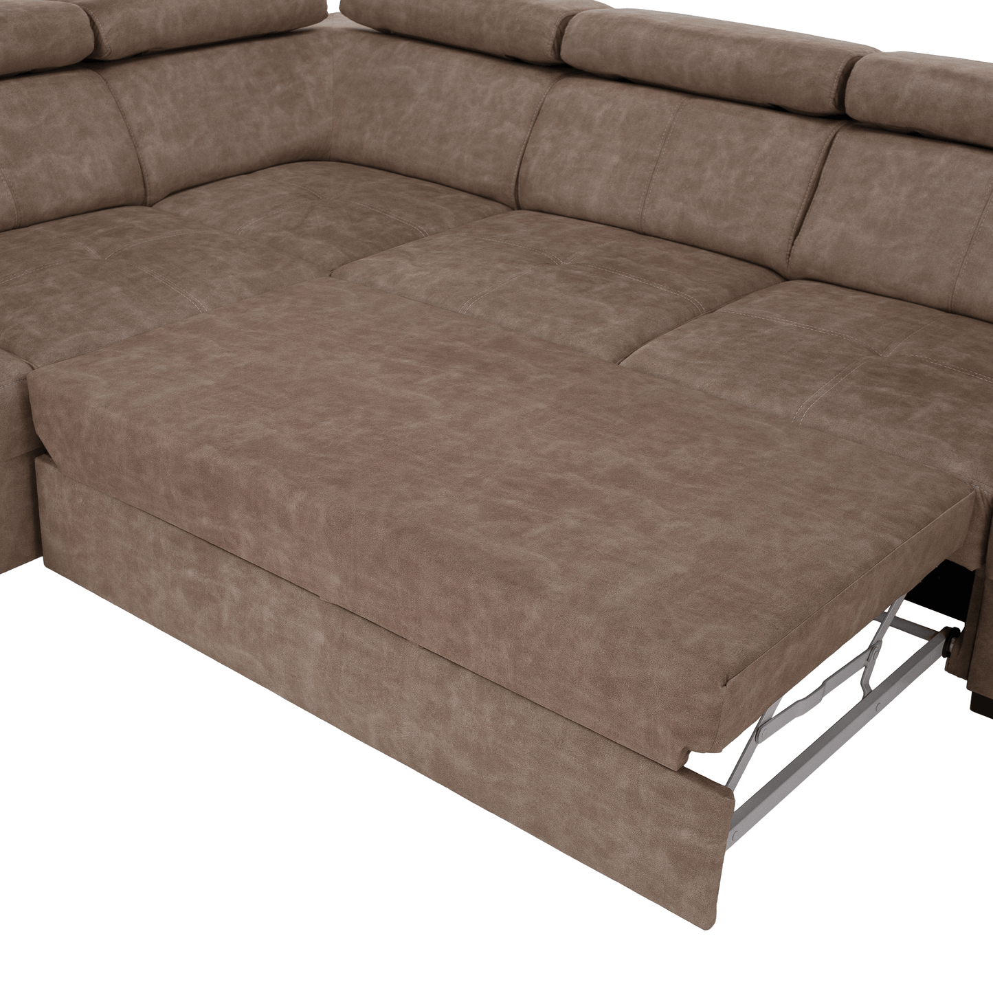 Set canapea, bej, pe stânga, MALAGA BIG