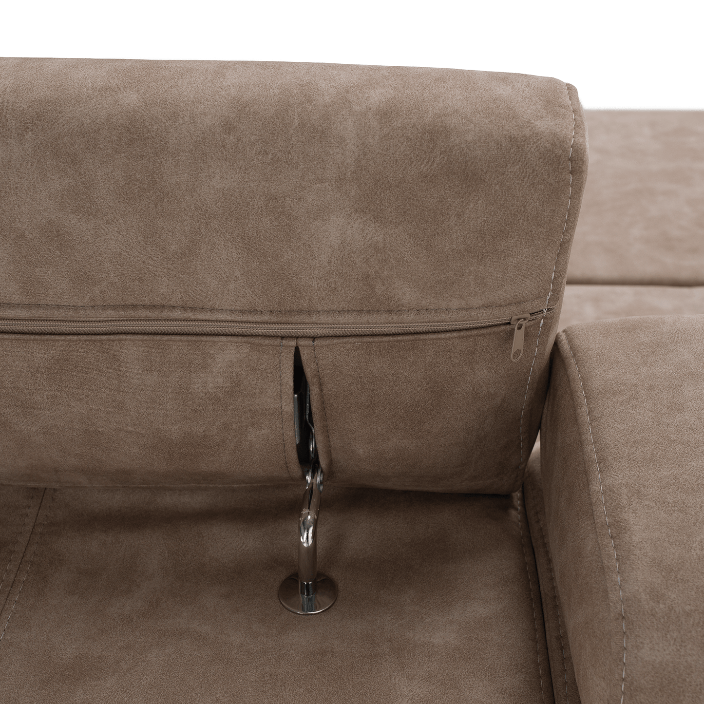 Set canapea, bej, pe stânga, MALAGA BIG