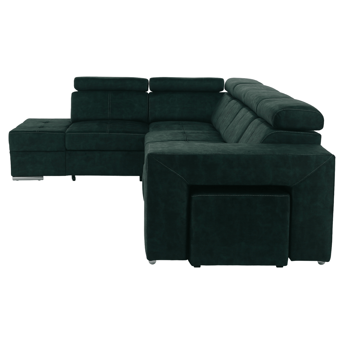 Canapea, smarald, pe stânga, MALAGA BIG