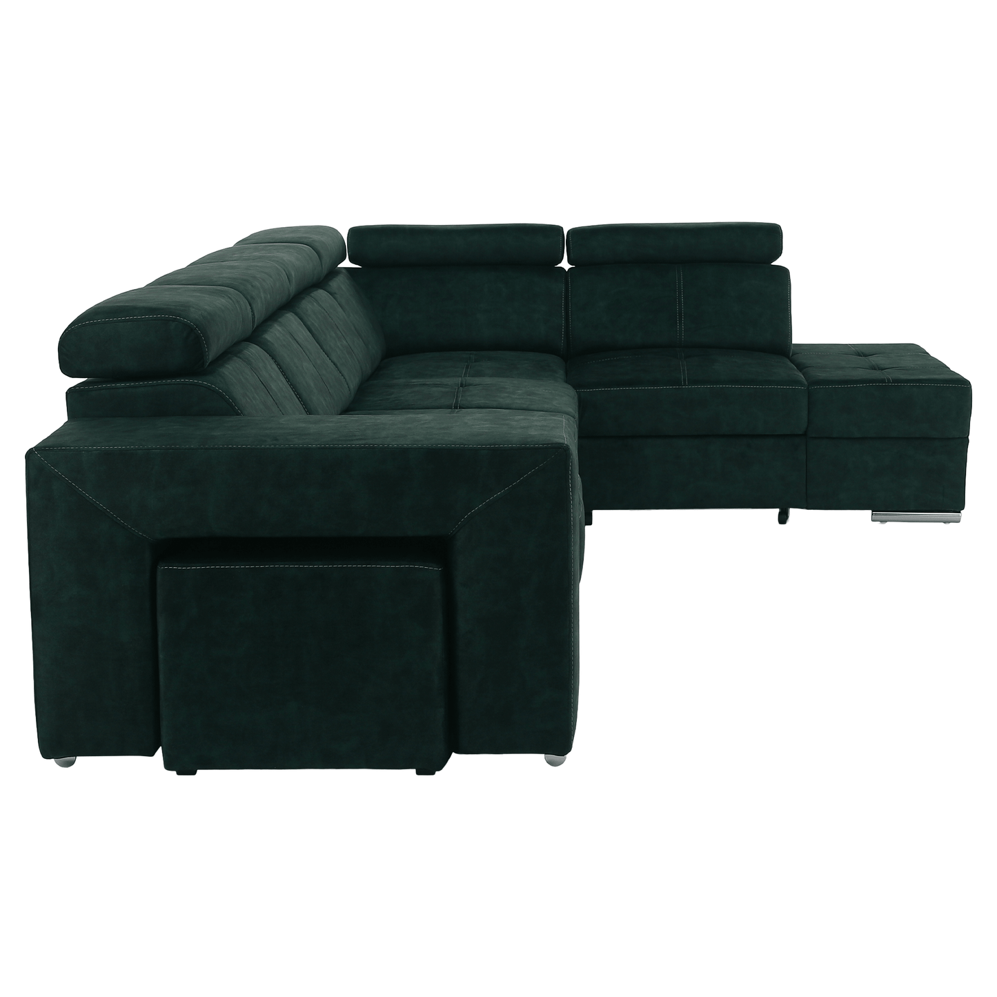 Set canapea, smarald, pe dreapta, MALAGA BIG