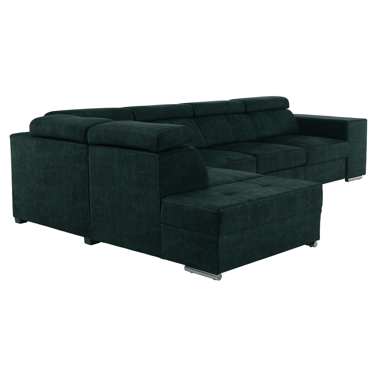 Canapea, smarald, pe stânga, MALAGA BIG