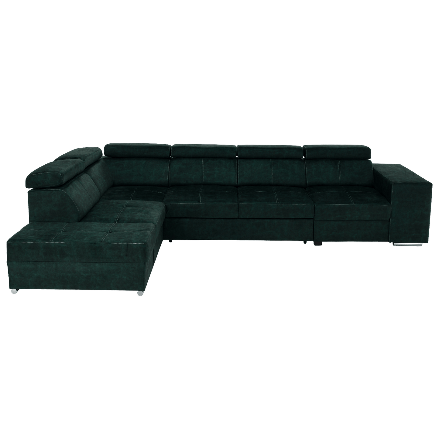 Canapea, smarald, pe stânga, MALAGA BIG