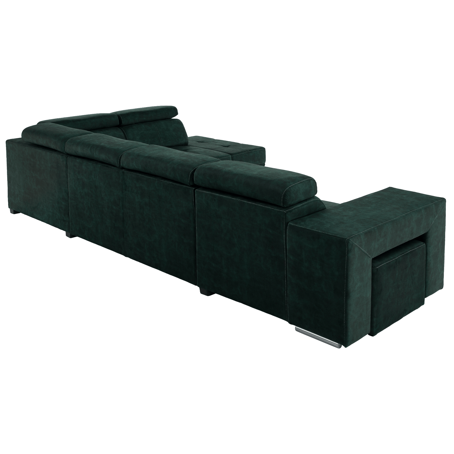 Set canapea, smarald, pe dreapta, MALAGA BIG