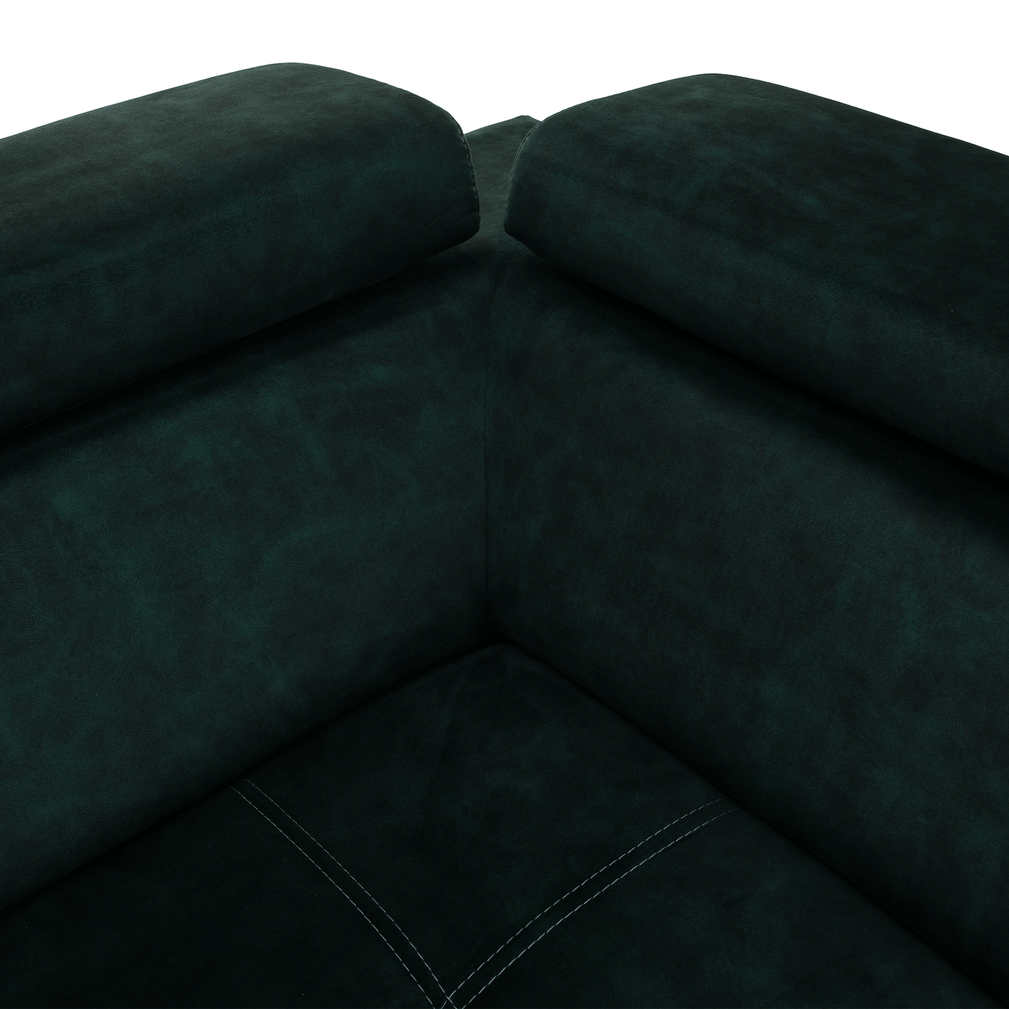 Set canapea, smarald, pe dreapta, MALAGA BIG