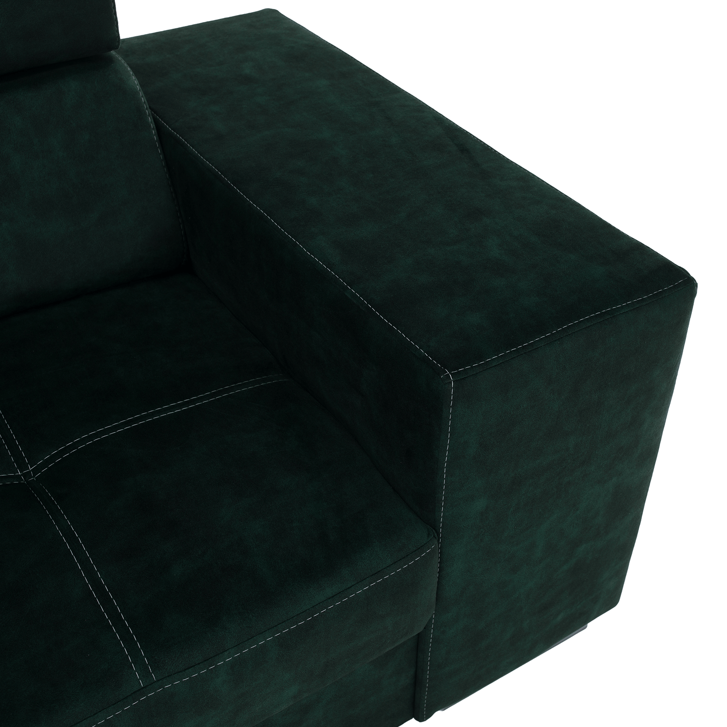 Canapea, smarald, pe stânga, MALAGA BIG