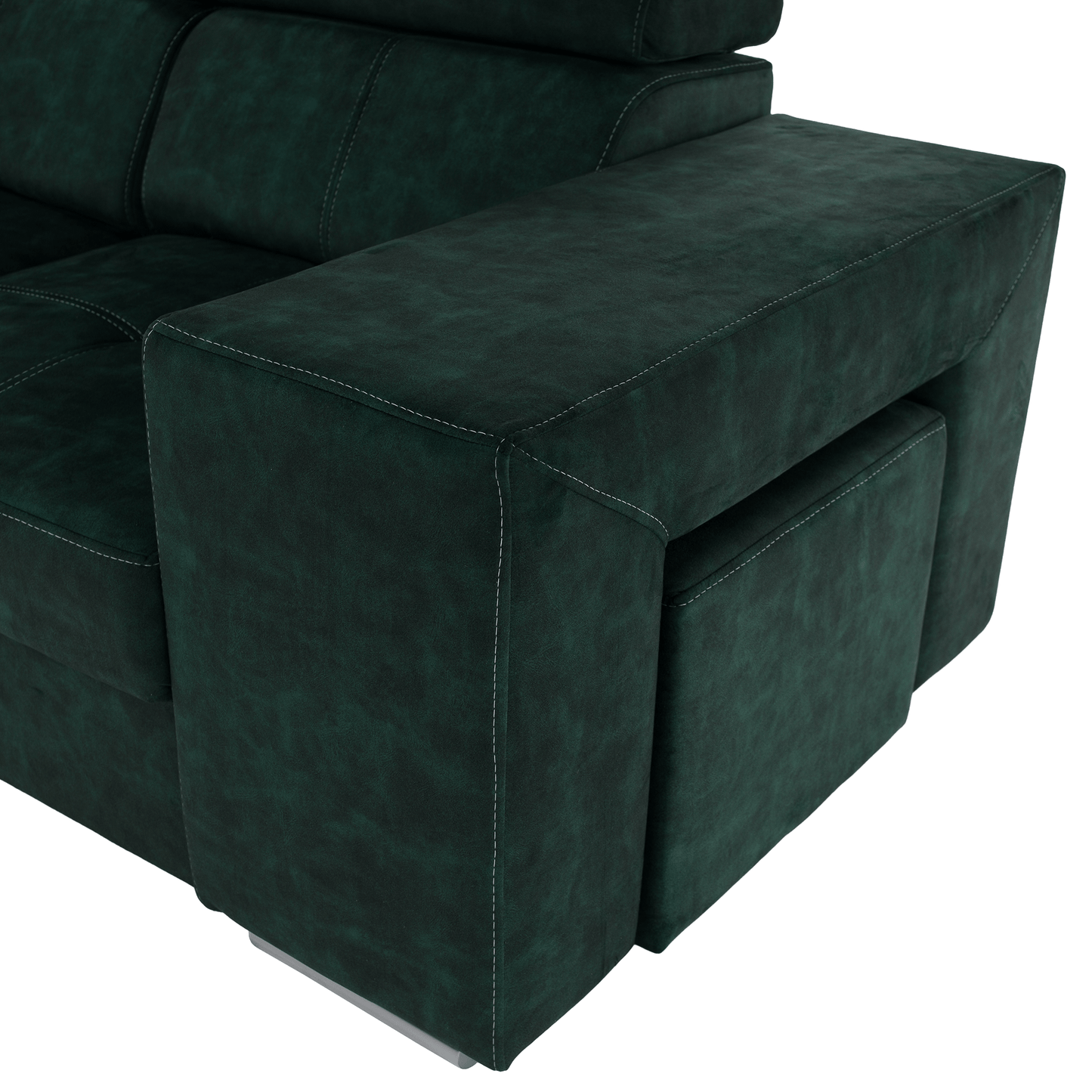 Canapea, smarald, pe stânga, MALAGA BIG