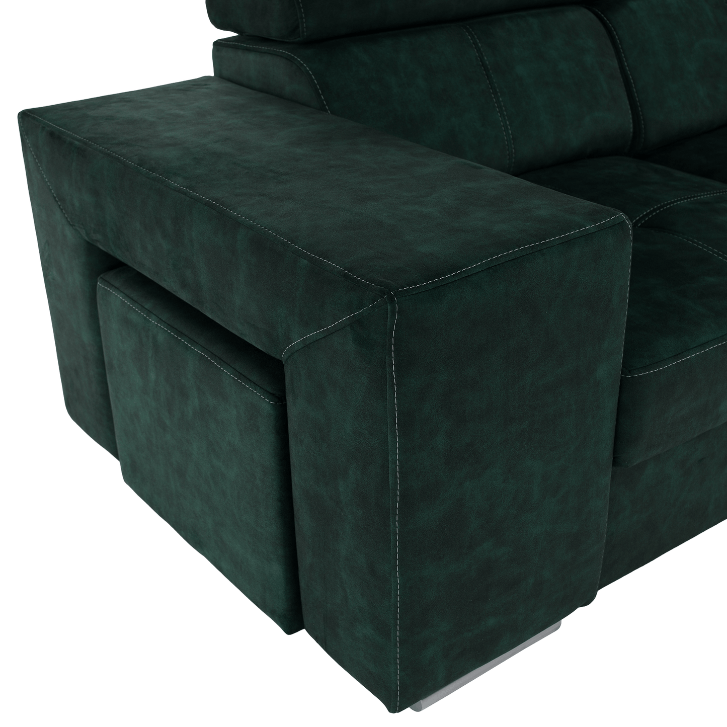 Set canapea, smarald, pe dreapta, MALAGA BIG