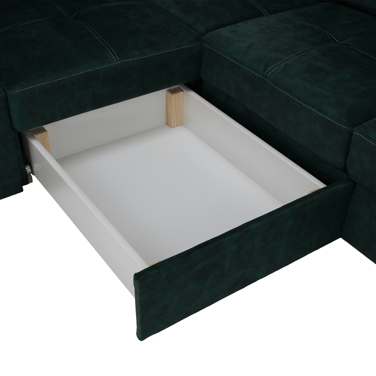 Canapea, smarald, pe stânga, MALAGA BIG