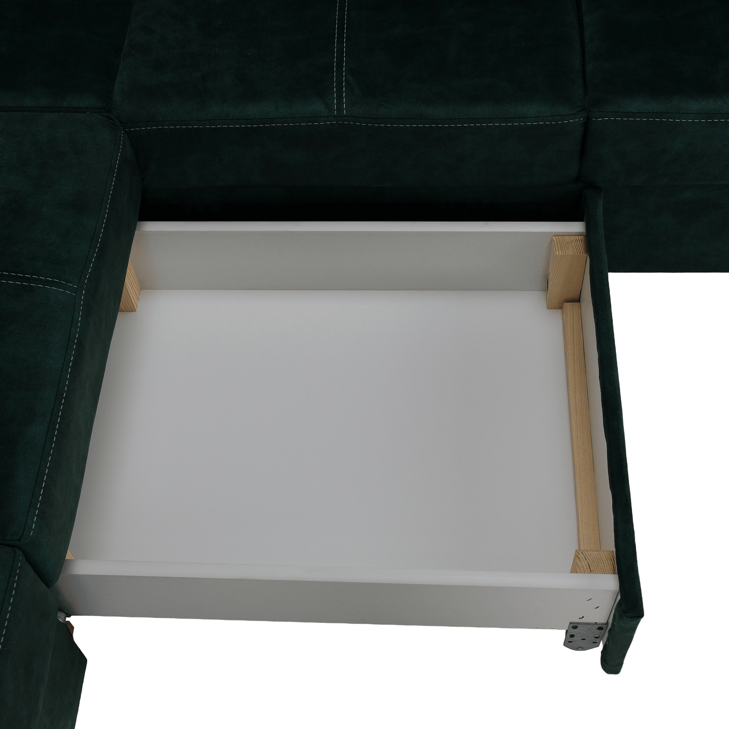 Canapea, smarald, pe stânga, MALAGA BIG