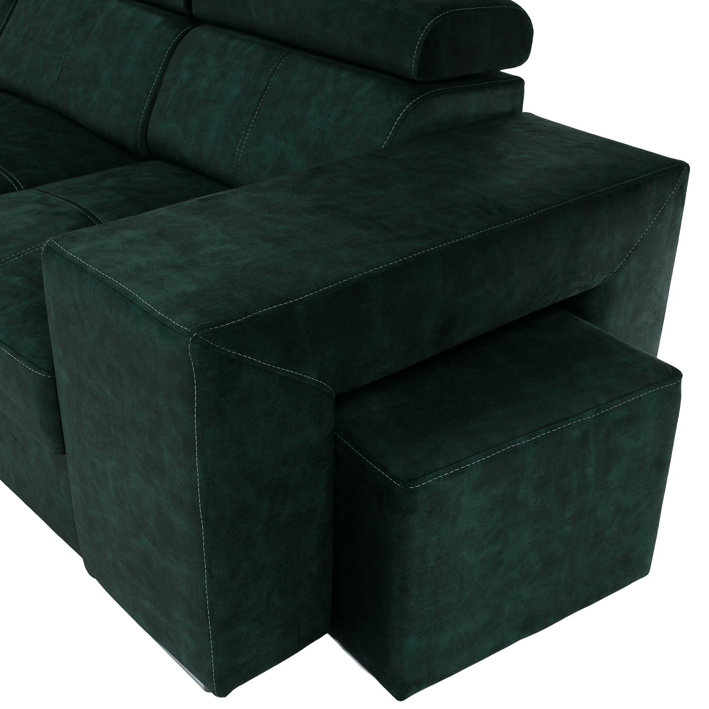 Canapea, smarald, pe stânga, MALAGA BIG