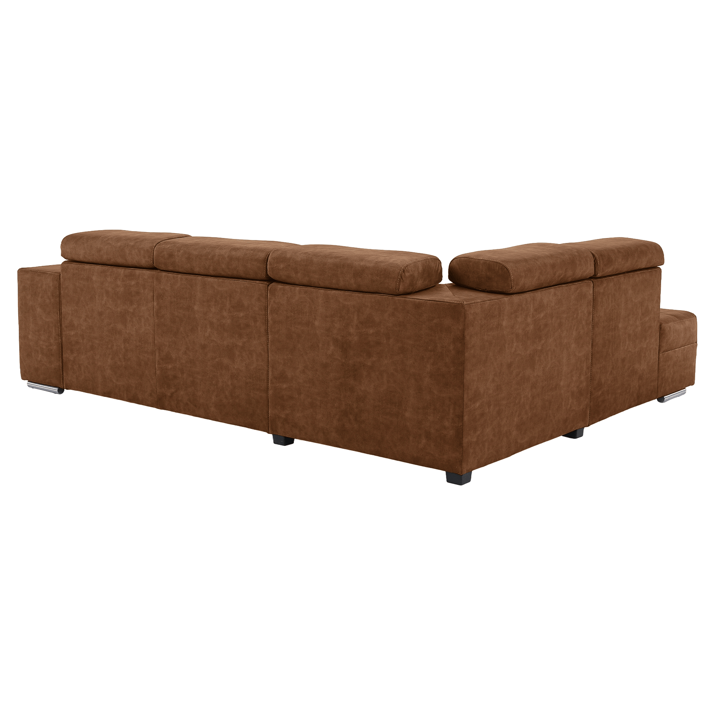 Set canapea, maro, pe stânga, MALAGA