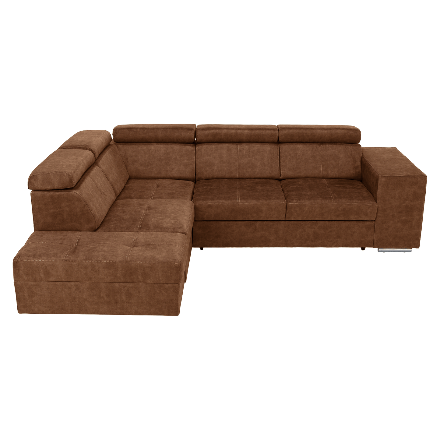 Set canapea, maro, pe stânga, MALAGA