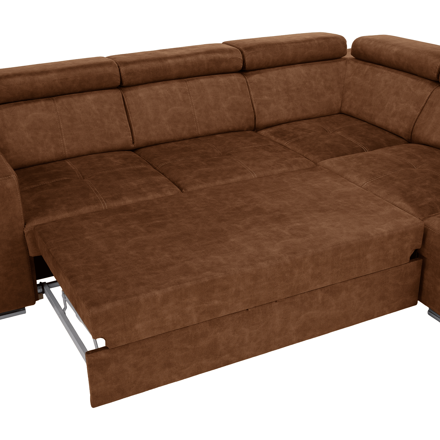 Set canapea, maro, pe dreapta, MALAGA