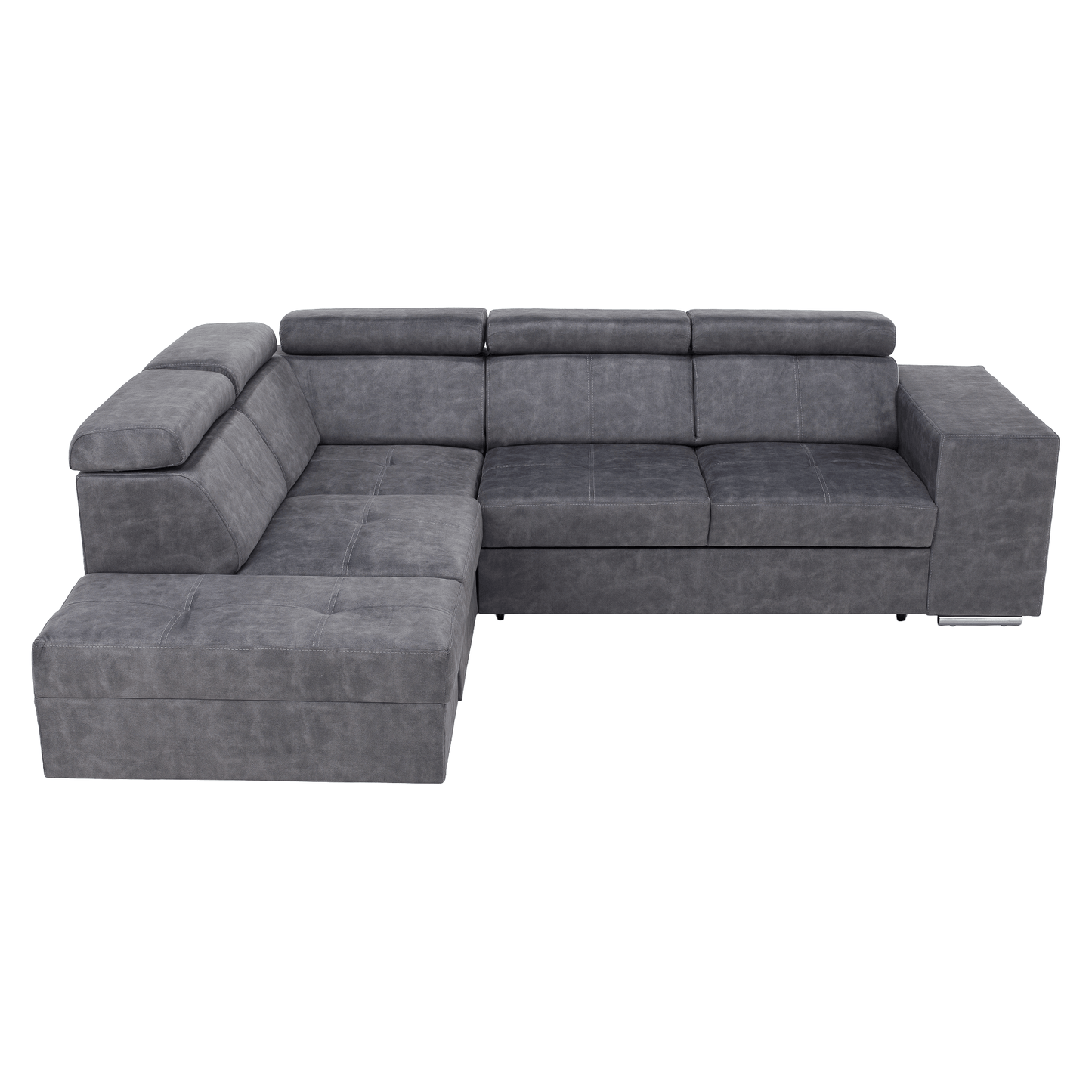 Set canapea, gri, pe stânga, MALAGA