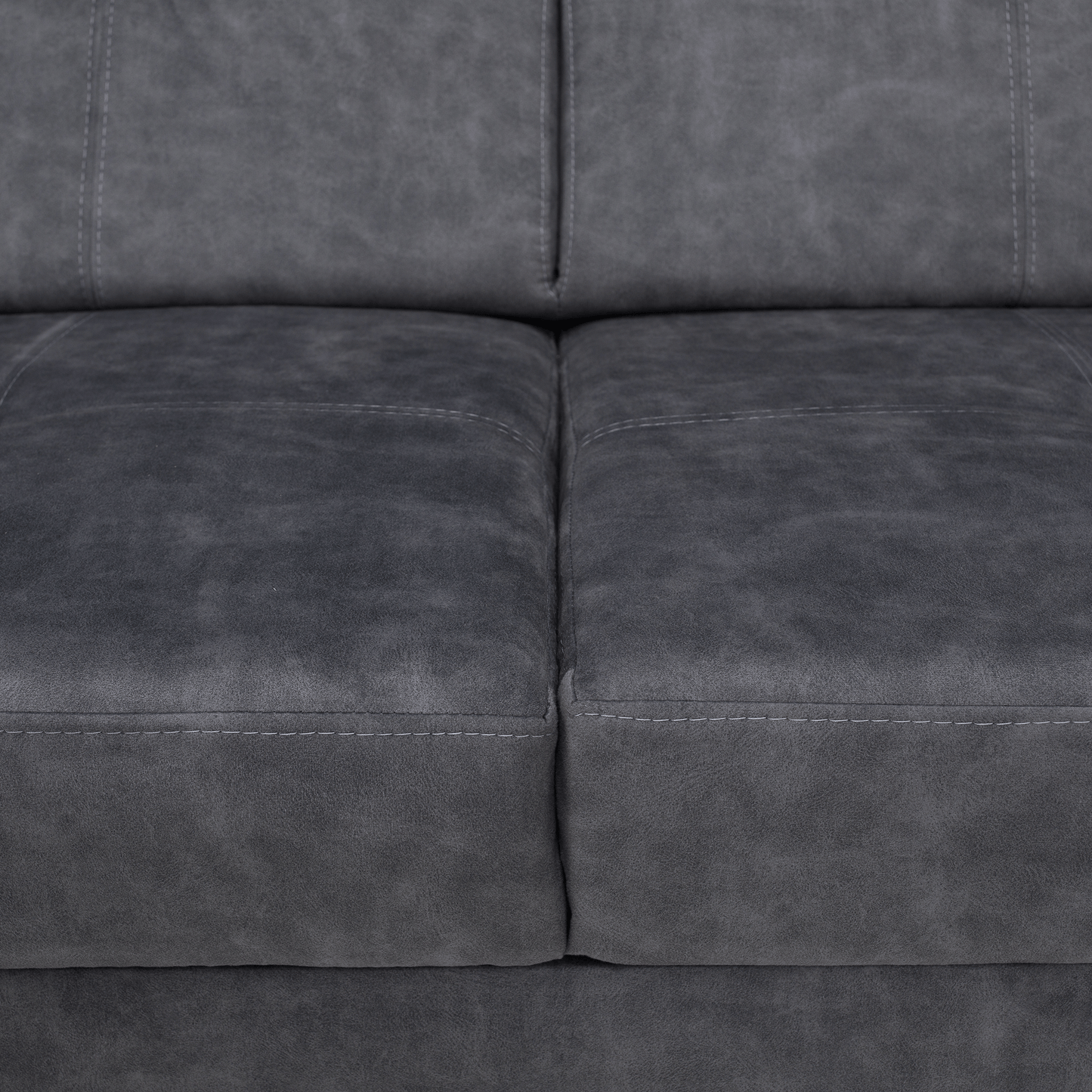 Set canapea, gri, pe dreapta, MALAGA