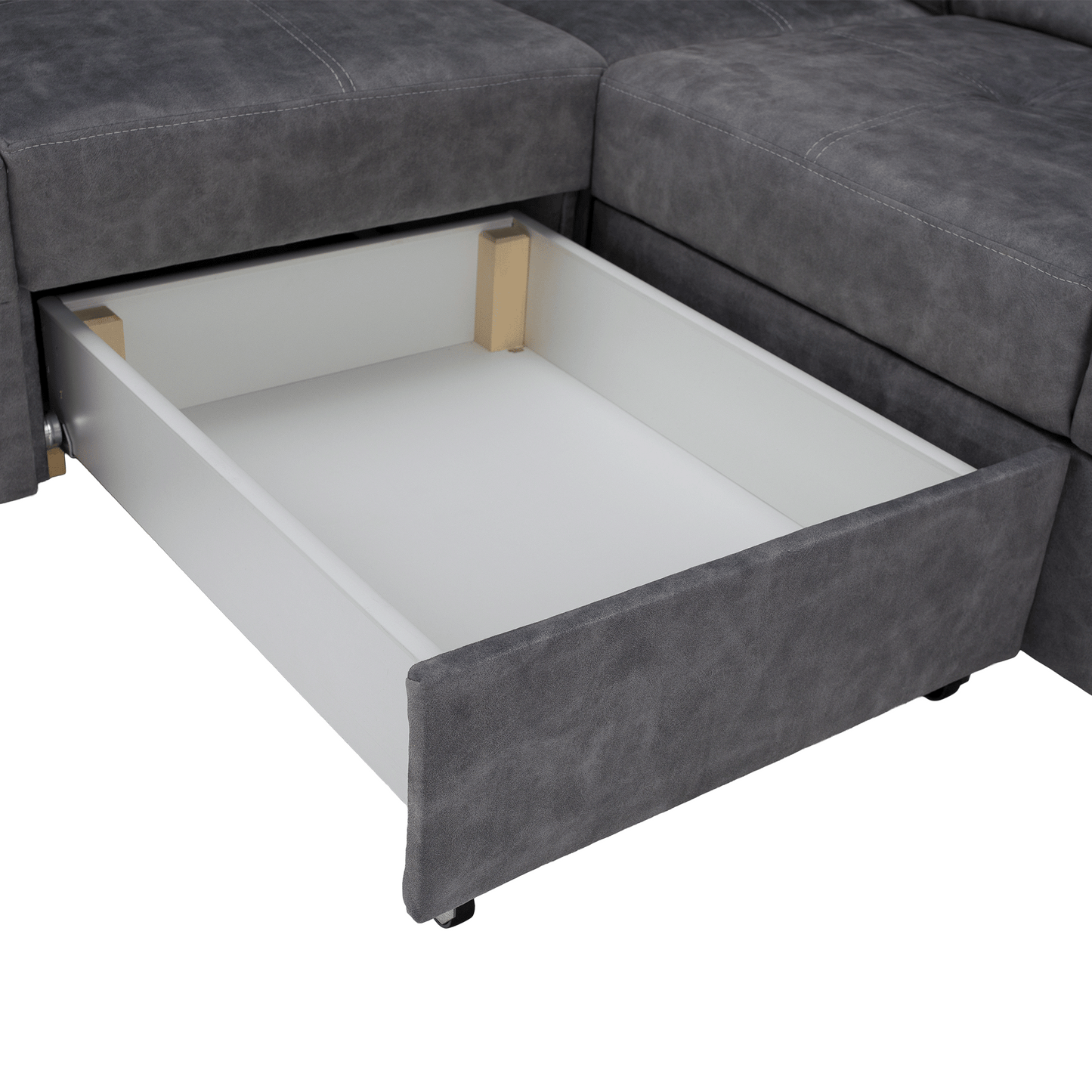 Set canapea, gri, pe stânga, MALAGA