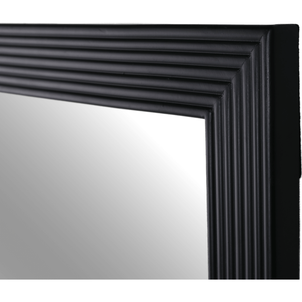 Oglindă cu ramă în culoare neagră, MALKIA TYP 1
