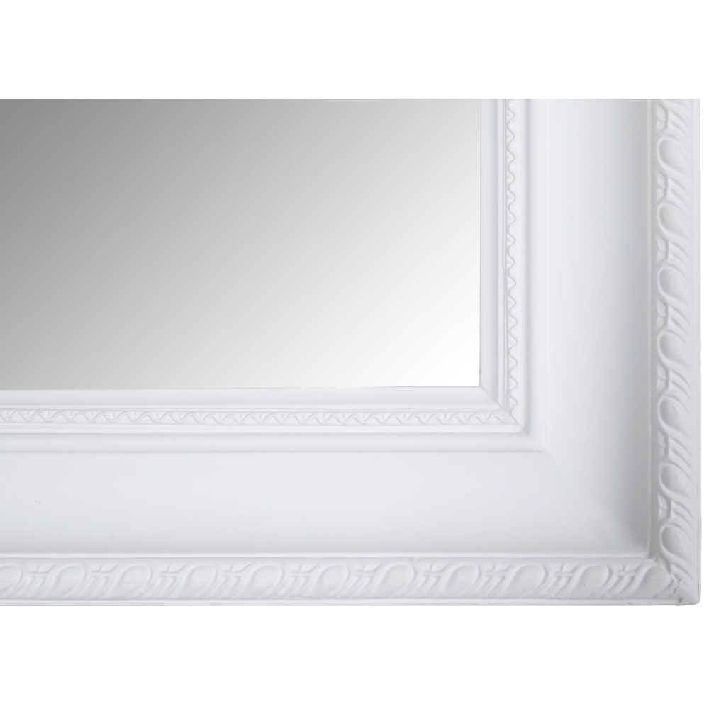 Oglindă, ramă albă, MALKIA TYP 2