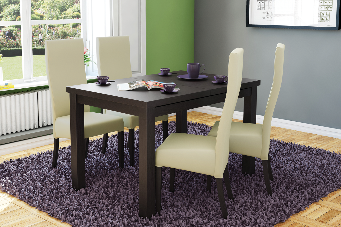 Masă extensibilă mare Miracco - Gallery Image 4