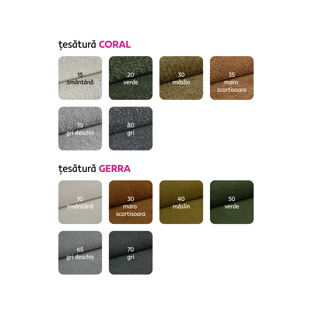 Set canapea, gri-bej Taupe, pe stânga, MURIEL ROH