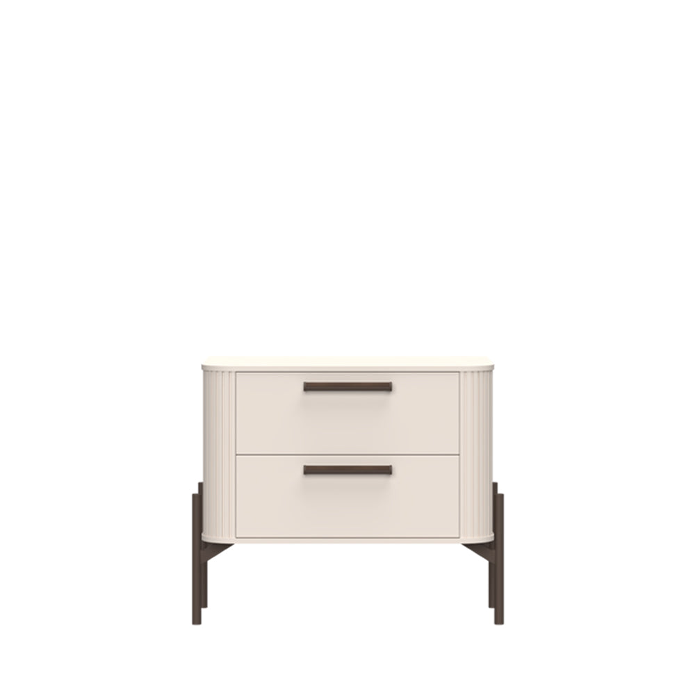 RONDO Noptiera 2 sertare NS2/ RO, 73 x 40 x 61 cm