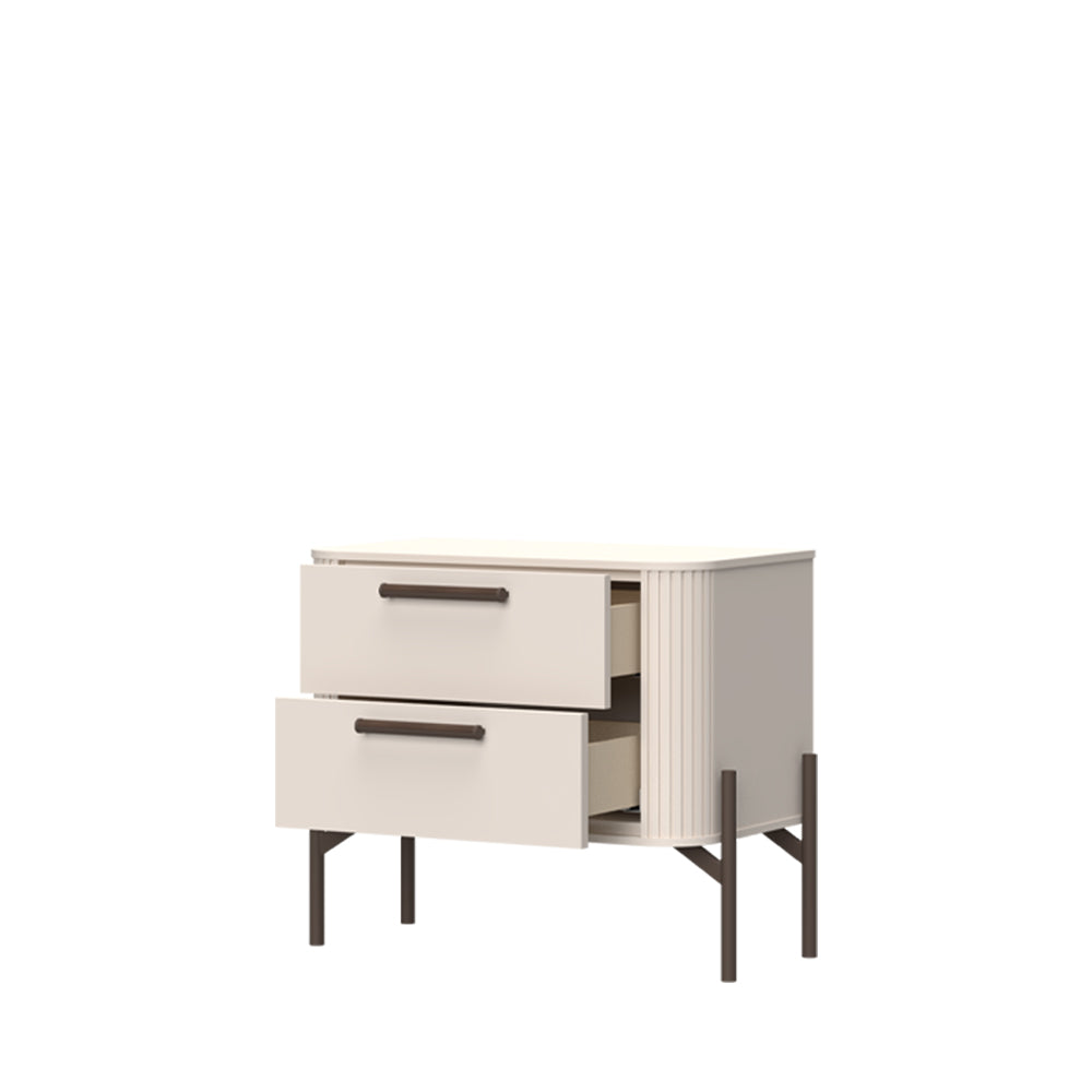 RONDO Noptiera 2 sertare NS2/ RO, 73 x 40 x 61 cm