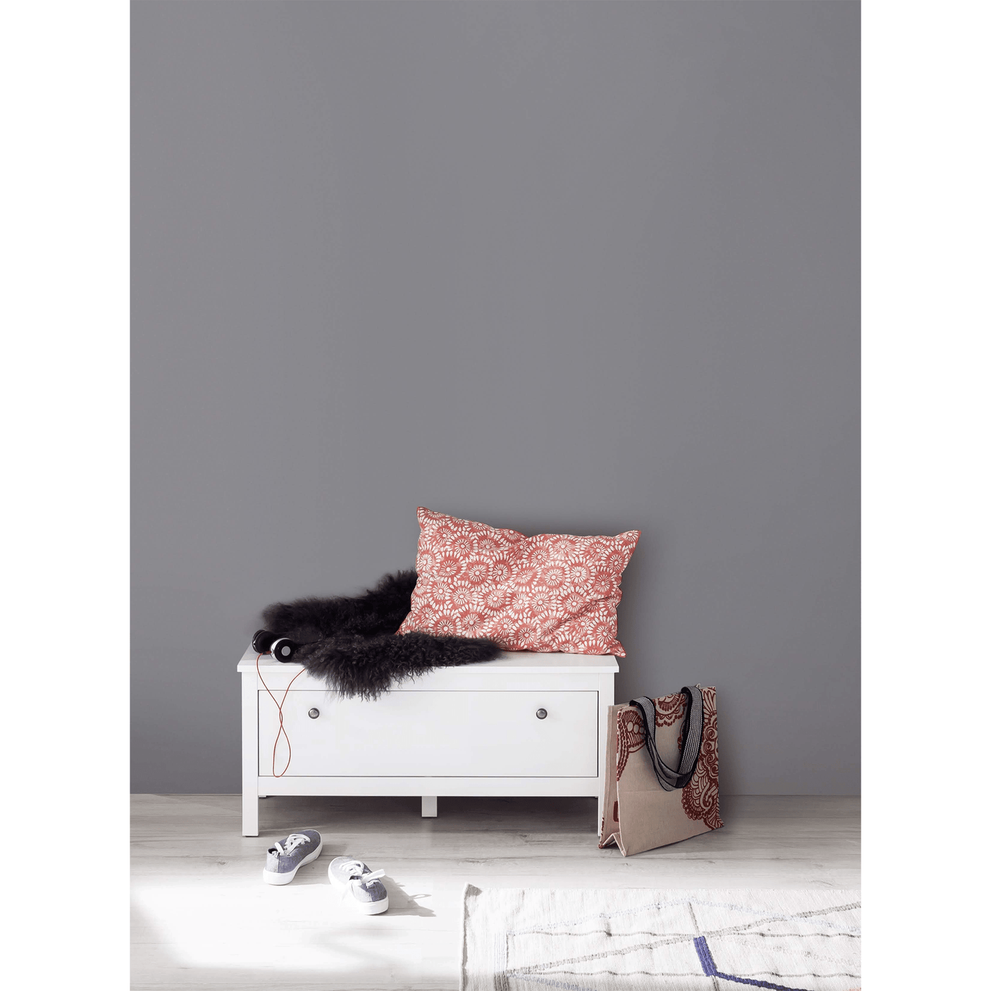 Suport pantofi 1K, alb, OLJE