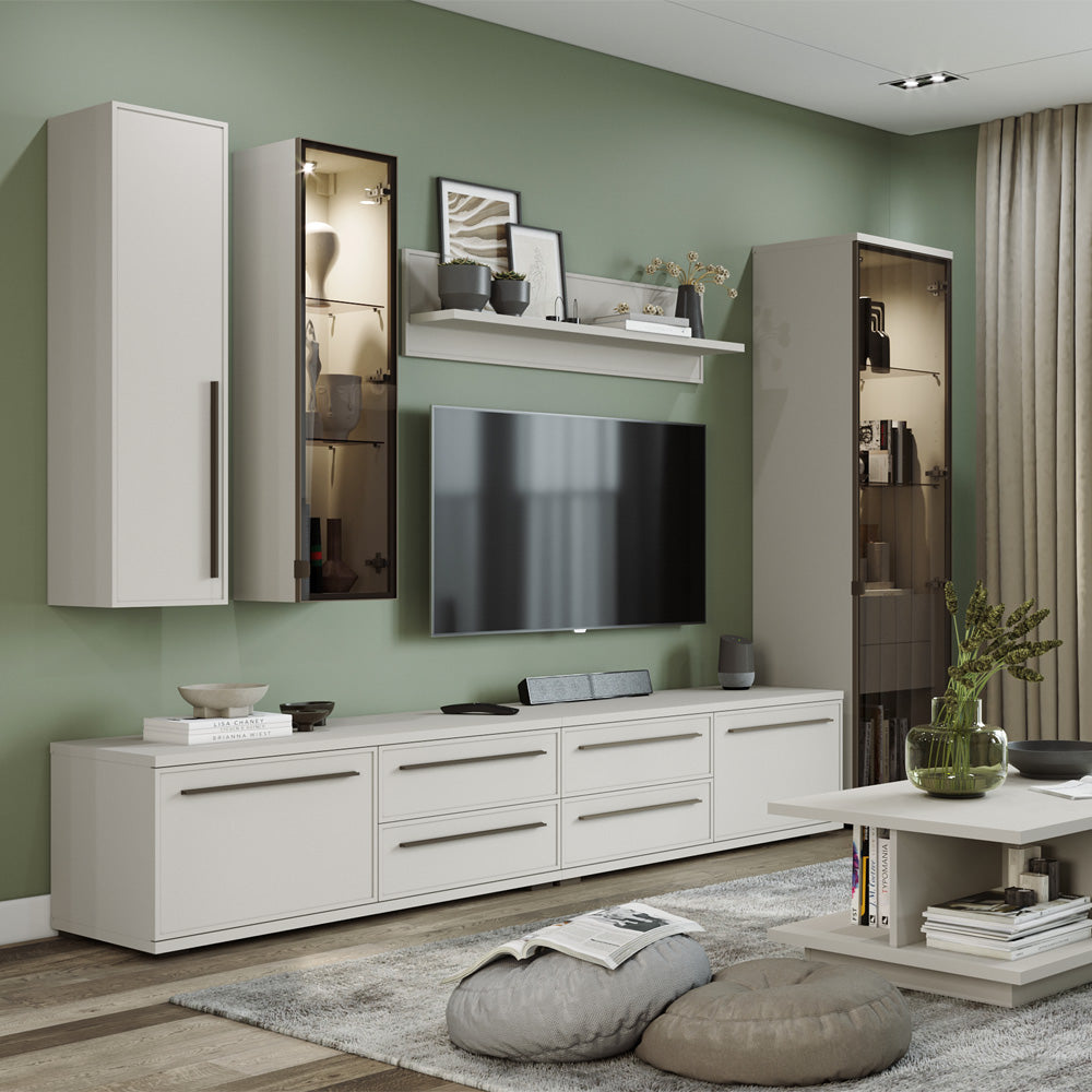 OPERA Vitrina suspendata 1 usa VK30-1AL, 30 x 29 x 115 cm