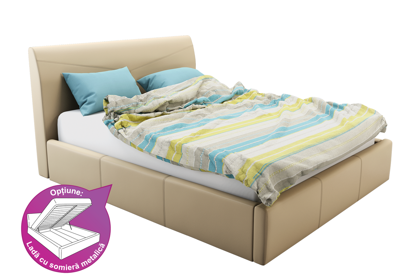 Pat Miracco tapițat integral - Gallery Image 1