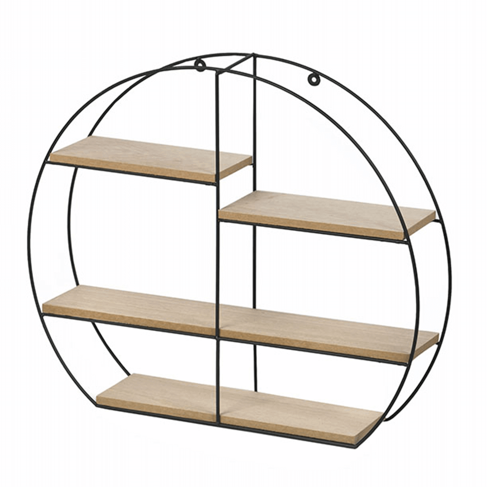 Raft, natural/negru, DESIO TIP 2
