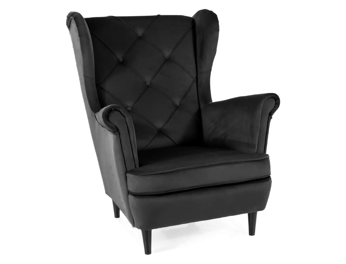 Fotoliu Lady, catifea, bluvel 19