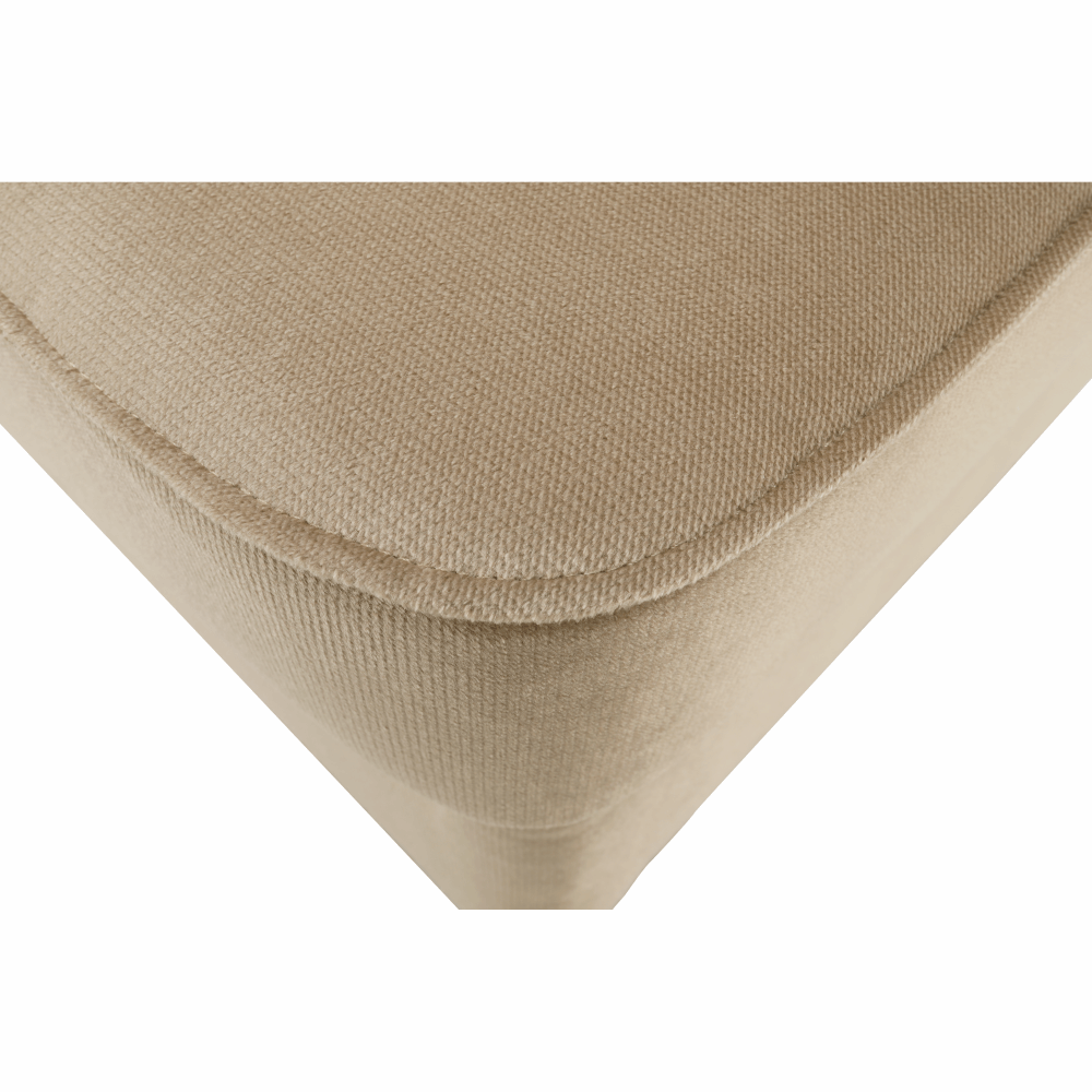 Taburet modern, bej auriu/nuc, RUFINO 3 NEW