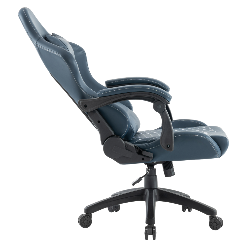 Scaun de birou/gaming, albastru, SAMIE